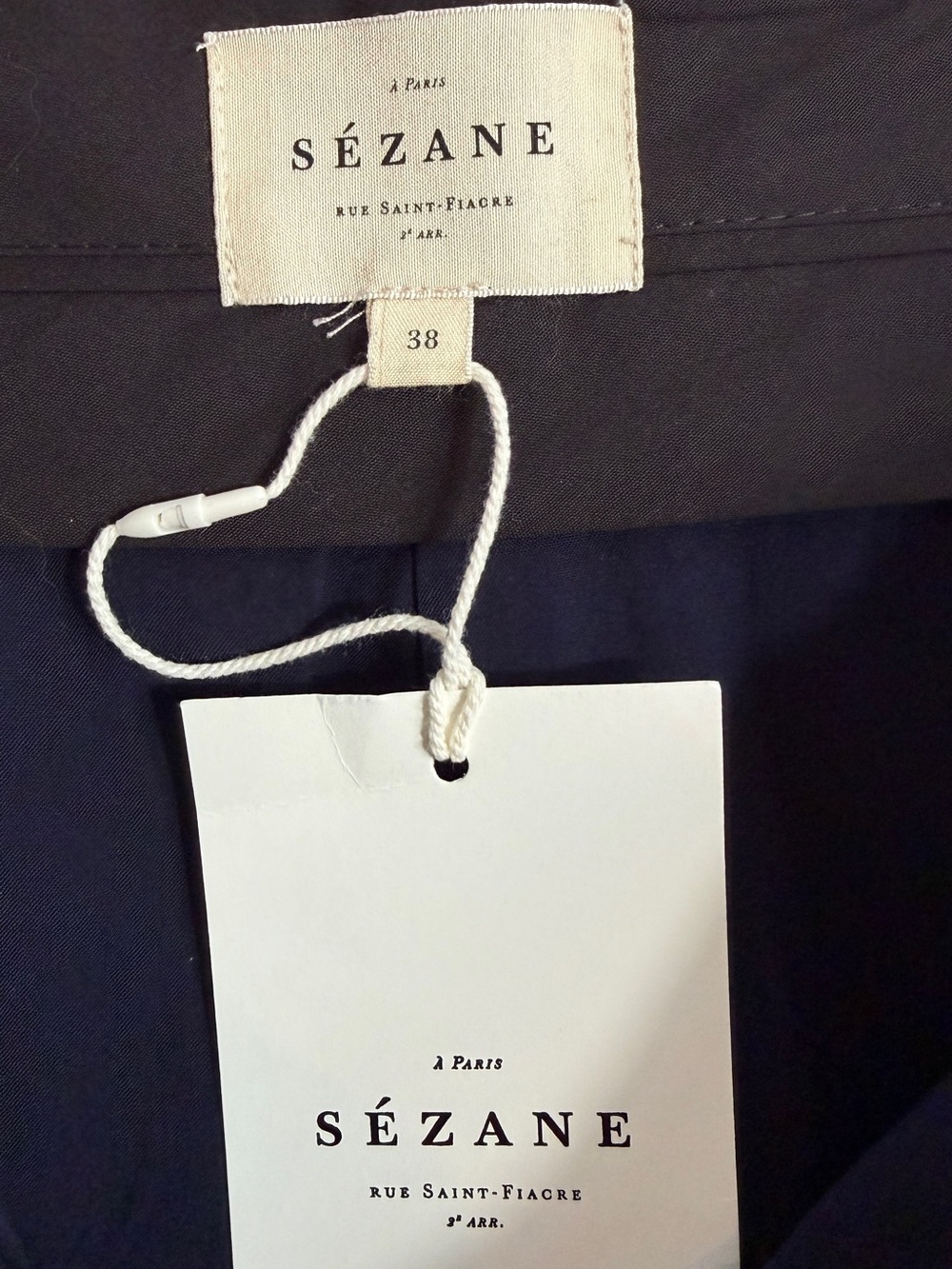 Sezane NWT Green Plaid Straight-Leg Mitchell Trousers - Picture 7 of 12